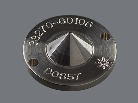 Agilent ICP-MS Platinum skimmer cone, Ni base for 7500CS - Genuine Agilent Parts